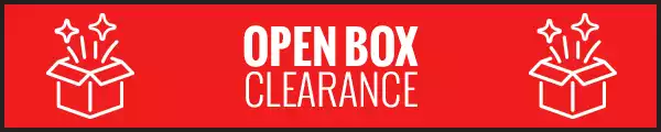 Open Box Clearance Item