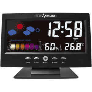 VALTERRA Minder Research Inc. MRI-333MX Standard Minder Research Weather  Station 4-Zone Temp Black