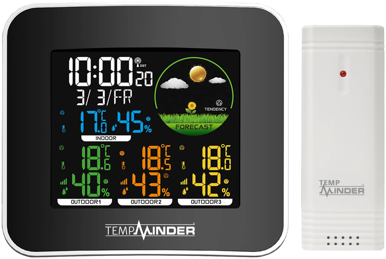 Review of TireMinder RV Weather Stations - Temperature Humidity