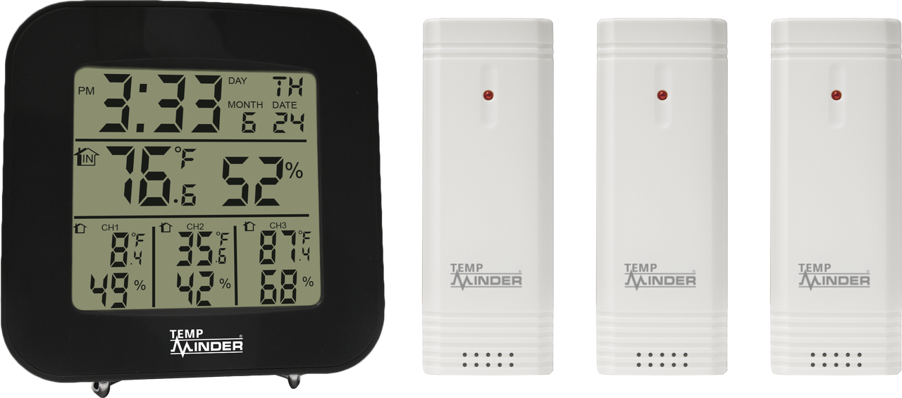 TempMinder Fridge and Freezer Thermometer (MRI-284KH) - The OFFICIAL  WEBSITE of Minder Research, Inc. - Home of the TireMinder TPMS, TempMinder  and NightMinder Systems.