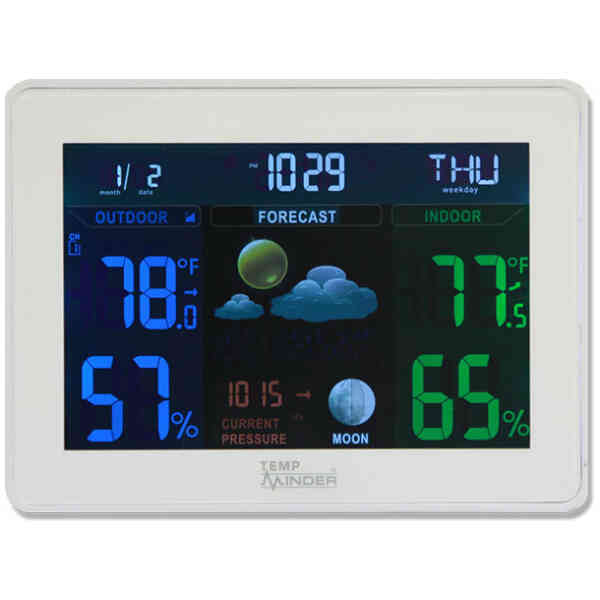 Long Range Indoor/Outdoor Thermometer/Hygrometer - Minder Research