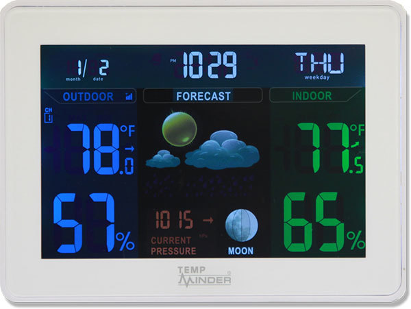 Long Range Indoor/Outdoor Thermometer/Hygrometer - Minder Research Inc.