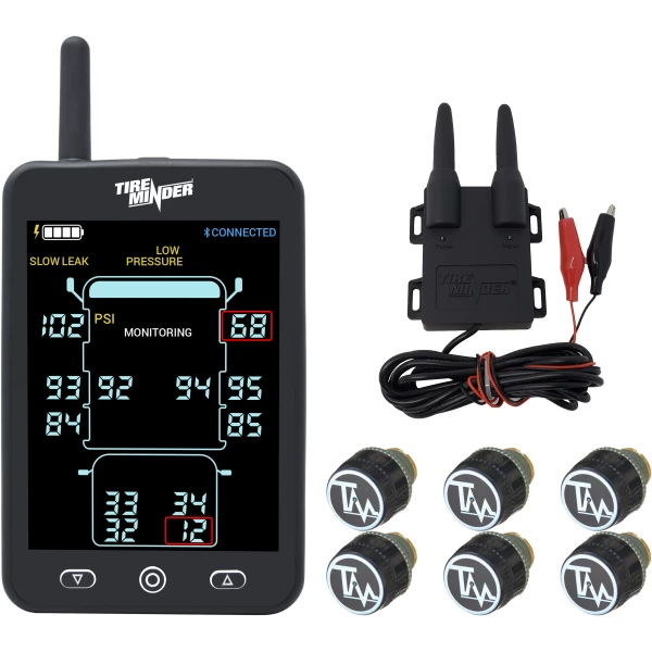 TireMinder A1AS RV TPMS with 6 Transmitters