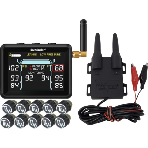TireMinder i10 RV TPMS with 10 Transmitters