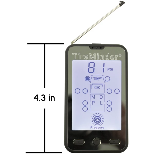 TireMinder A1A Tire Pressure Monitoring System (TPMS) with 4 Transmitters for RVs, MotorHomes, 5th Wheels, Motor Coaches and Trailers (TM-A1A-4) - Image 4