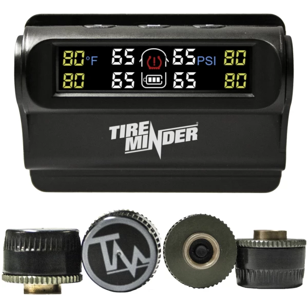 TireMinder Trailer TPMS - Solar Powered TPMS for Trailers (TPMS-TRAILER)
