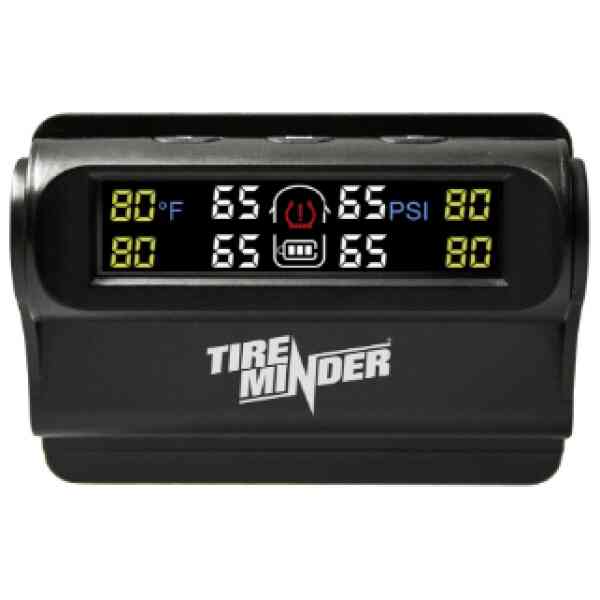 TireMinder Trailer TPMS Monitor (Black) (CHI-NEW-TRAILER Monitor)