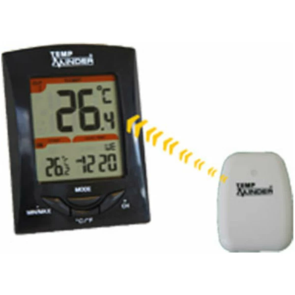 Compact Wireless Thermometer and Clock (MRI-200HI) - Image 3