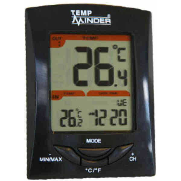 Compact Wireless Thermometer and Clock (MRI-200HI) - Image 2