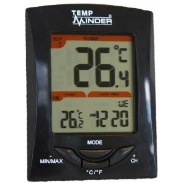 Compact Wireless Thermometer and Clock (MRI-200HI) - Image 2