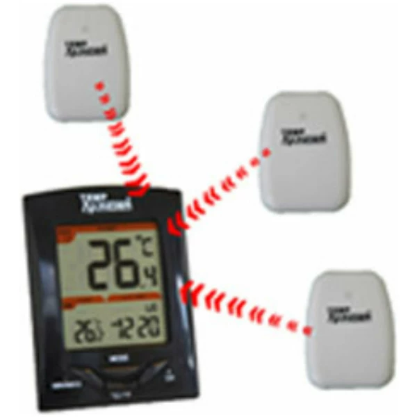 Compact Wireless Thermometer and Clock (MRI-200HI) - Image 4