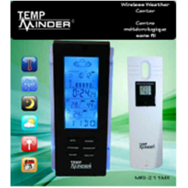 Blue Backlight LCD Weather Station (MRI-211MX) - Image 3