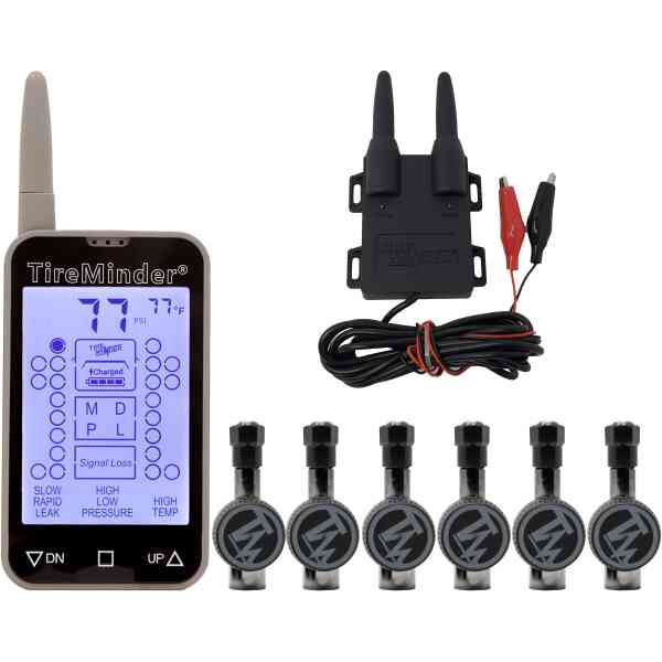 TireMinder TM-77 with 6 Flow Through Transmitters