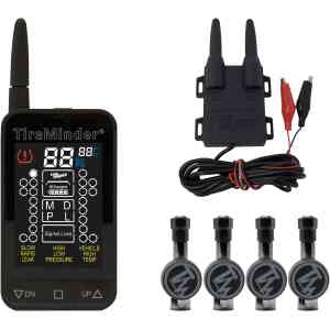 TireMinder 88C RV TPMS with 4 Flow Through Transmitters