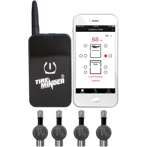 Smart TPMS with 6 Flow Through Transmitters