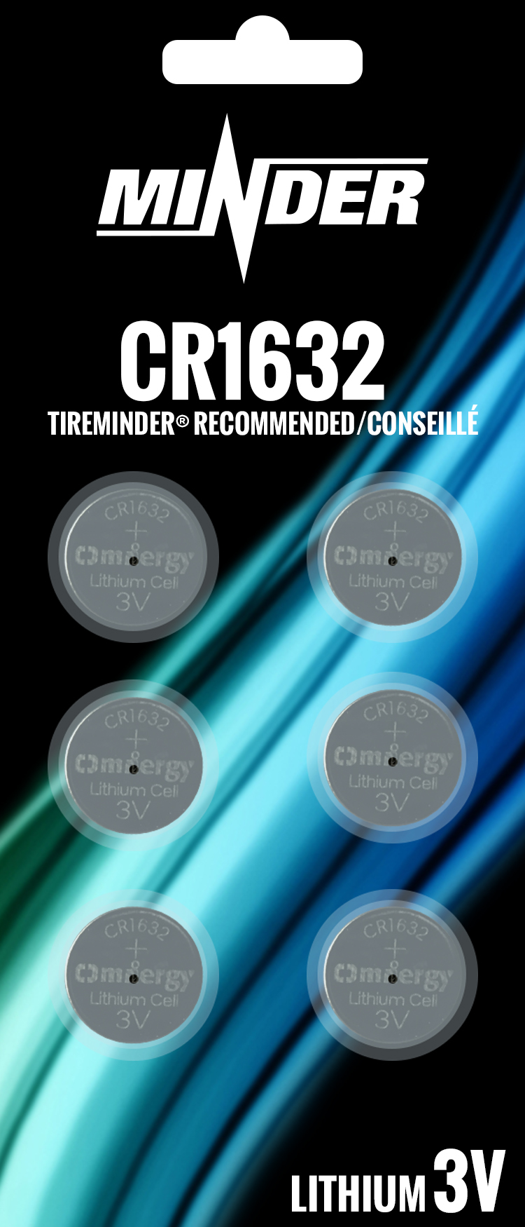 Single CR1632 Battery - Battery Replacement for TireMinder