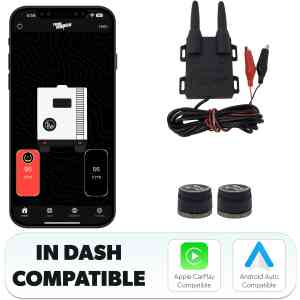 TireMinder Single Axle Smart TPMS - Android Auto and Apple CarPlay Compatible
